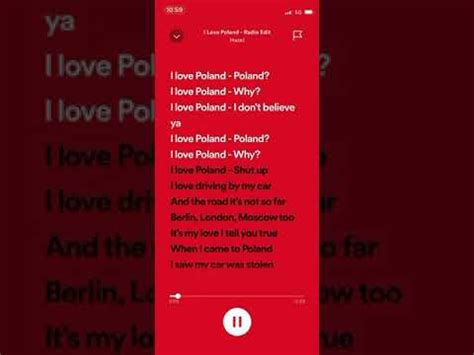 I Love Poland (Lyrics)